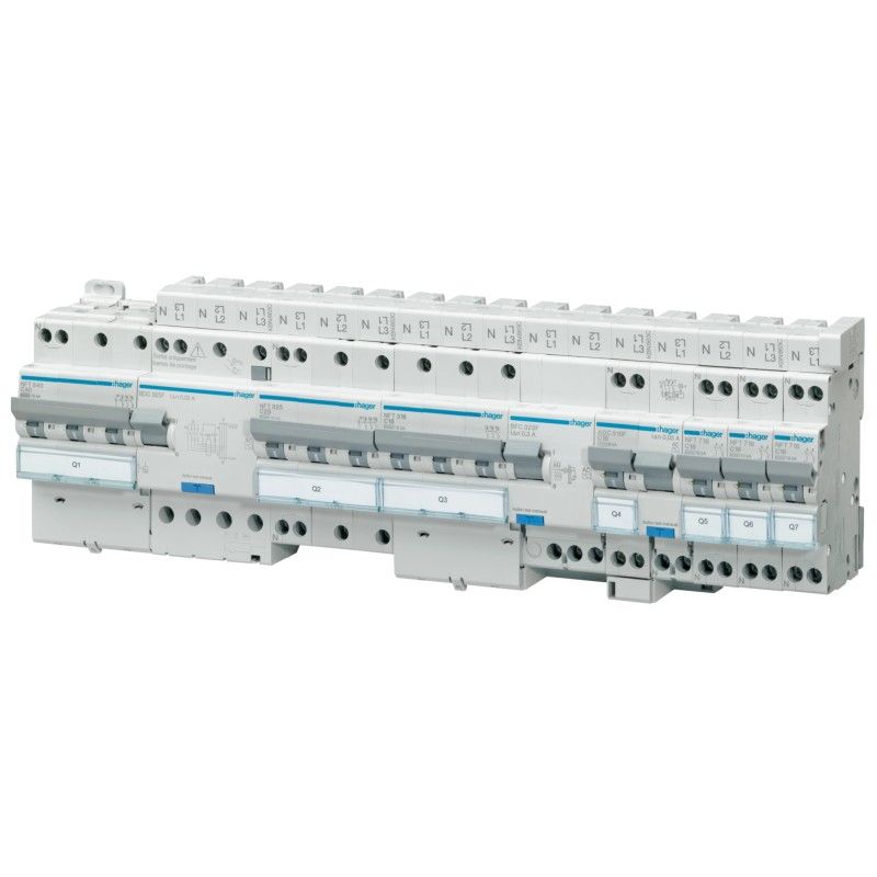 Disjoncteur hager - 1 pôle - 50a - 6ka - courbe c - vis / vis | Leroy Disjoncteur hager - 1 pôle - 50a - 6ka - courbe c - vis / vis | Leroy