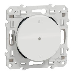 SCHNEIDER S520564 - Commande générale PlusLink 4 groupes 3 fils, Blanc, Odace - FC