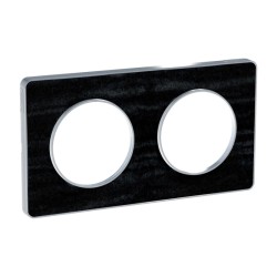 SCHNEIDER S530804P1 - Plaque, Chêne Astrakan, 2 postes, Odace - FC