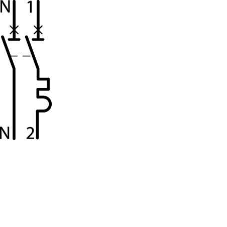 Disjoncteur monophasé 4.5-6kA
