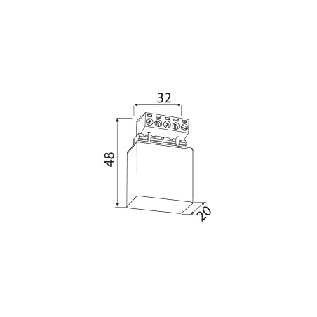Dimensions Télérupteur Temporisé