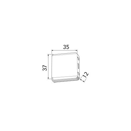 Dimension Télérupteur Encastrable 500W