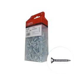 Vis Pozidriv tête fraisée 4x50mm 200 pcs - RAM 22426