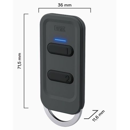 Télécommande 2 bouton