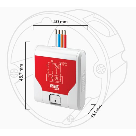 Micromodule télérupteur 300W Zigbee UP