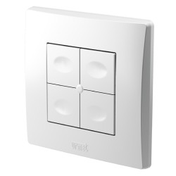 Télécommande Zigbee murale 4 touches YOKIS TLM4-UP