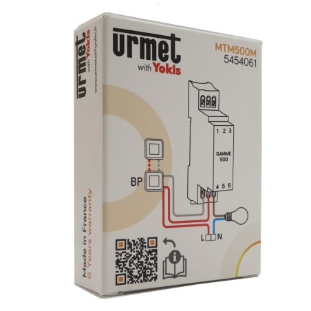 Minuterie modulaire filaire 500W - MTM500M