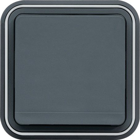 CUBYCO Prise de courant 2P+T encastré Gris