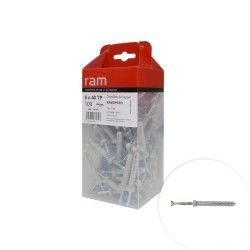 Chevilles à frapper RAMSPEED TP 6x40mm 100 pcs - RAM 76164