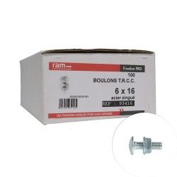 Boulons TRCC chemins de câbles 6x16mm 100 pcs - RAM 93416