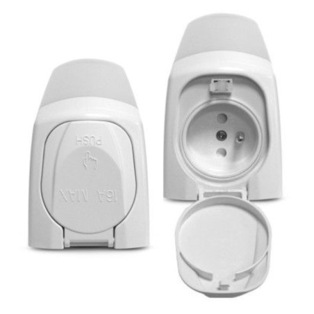 Applique salle de bain avec prise