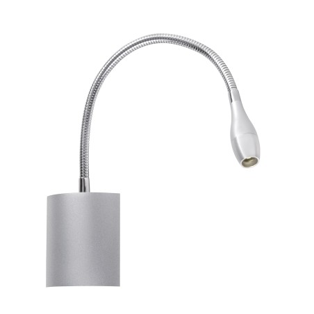 Liseuse LIZA 1 LED 2,3W blanc chaud 3000K gris
