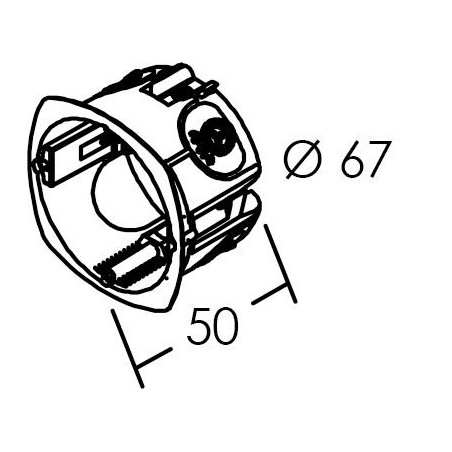 Liseuse LIZA ET3 LED 2,3W blanc chaud