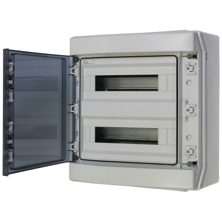 Coffret étanche IP65 2x18 modules