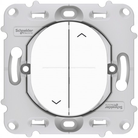 SCHNEIDER S261208 (F) - Interrupteur 2 boutons pour volet roulant, Compo, Ovalis