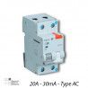 Disjoncteur différentiel 20A 30mA F 6kA