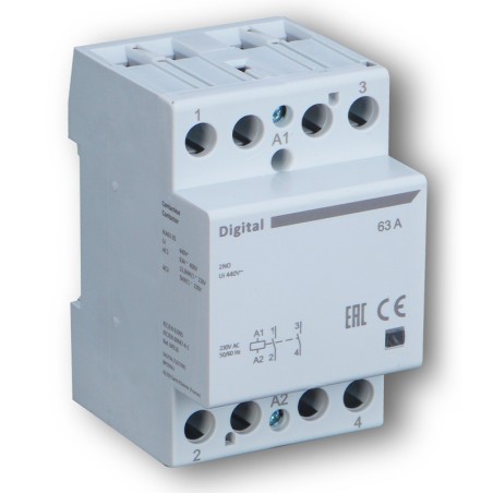 Contacteur de puissance 2x63A 2NO