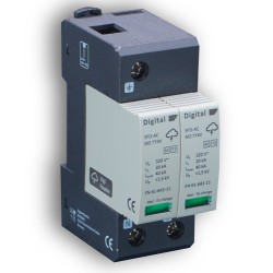 Parafoudre 2P Imax 40kA/Type II - Digital Electric 08202