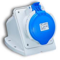 Prise industrielle 2P+T 32A IP44 - Digital Electric 51204