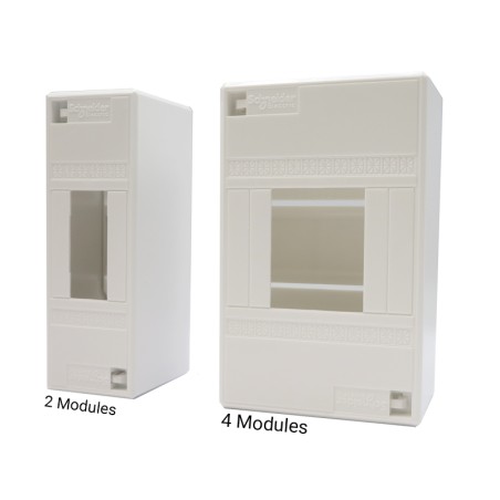 Coffret de répartition en saillie 2 Modules Schneider 13392