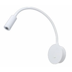 Liseuse rechargeable Gina 2W 2700K blanc ARLUX 114204