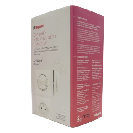 Pack extension connecté Céliane with Netatmo