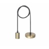 Suspension câble Joy 1 douille E27 or vieilli