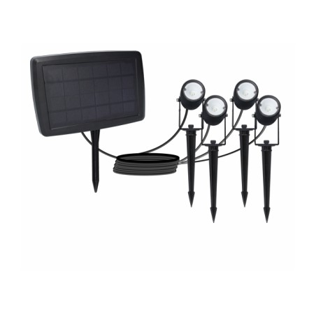 Spot sur piquet solaire Eklips 1W 4000K 4 pcs