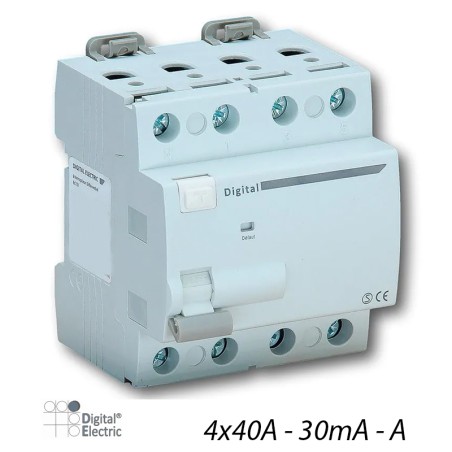 Interrupteur Différentiel 4x40A 30mA Type A