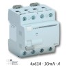 Interrupteur Différentiel 4x63A 30mA Type A