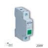 Voyant modulaire vert 230V
