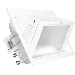 Spot downlight orientable Agate 35W 4000K blanc ARLUX 730080