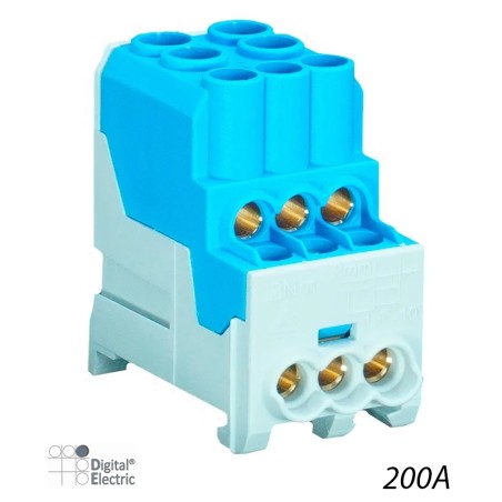 Bloc répartition neutre 200A 1x70+1x35+6x16