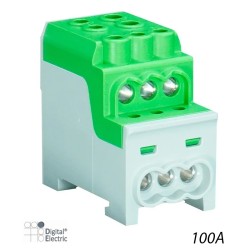 Bloc répartition terre 100A 2x25+6x10 - Digital 41566