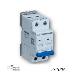 Interrupteur sectionneur 2x100A - Digital electric 04158
