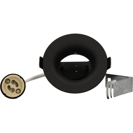 Spot encastré fix noir Ser-202