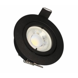 Spot orientable SPT201 GU10 5W 2700K noir ARLUX 950041