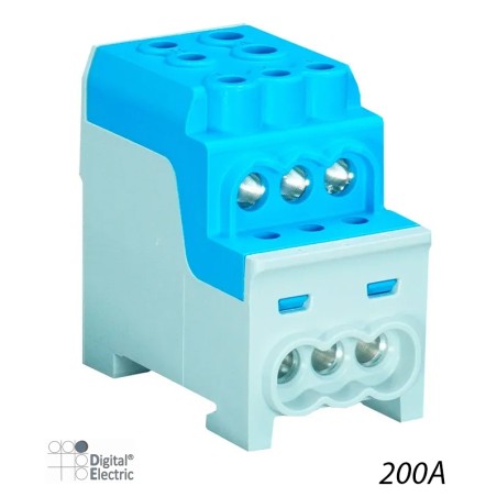 Bloc répartition neutre 200A 1x70+1x35+6x16