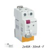 Interrupteur Différentiel 2x40A 30mA Type F