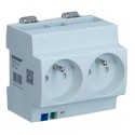 Prise modulaire double 2P+T 16A - Digital Electric 04564