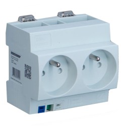 Prise modulaire double 2P+T 16A - Digital Electric 04564