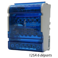 Répartiteur Tétra 125A 6 départs - Digital Electric 41522