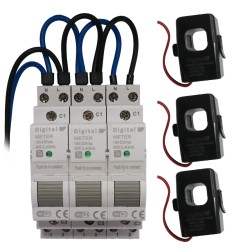 Compteur énergie Wifi 3 postes - Digital Electric 04926