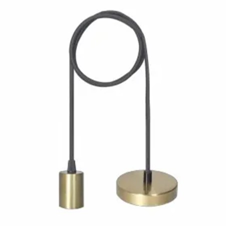 Suspension câble noir Joy or vieilli