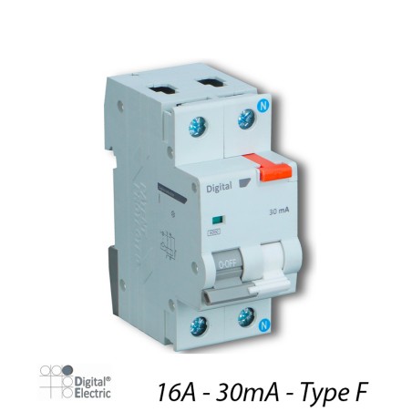Disjoncteur différentiel 16A 30mA F 6kA