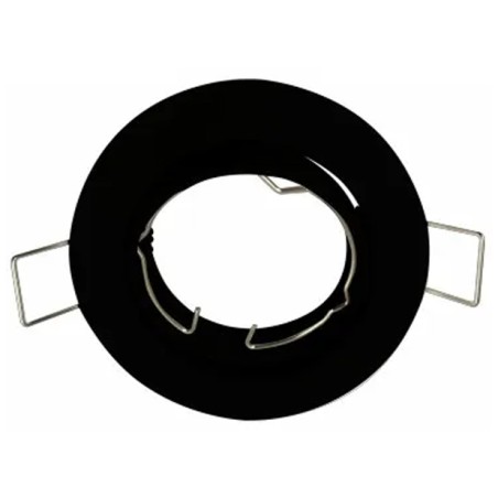Anneau spot orientablee rond 83mm noir