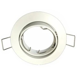 Anneau spot orientable rond 83mm blanc ARLUX 950005