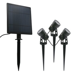 Spot sur piquet solaire Eklips 4W 3000K 3 pcs ARLUX 500530