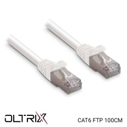Câble Ethernet RJ45 Cat.6 FTP 100cm - OLTRIX CORD6F1