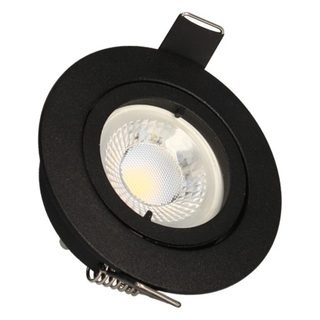 Kit 3 spot orientable GU10 Saphyr noir 5W CCT